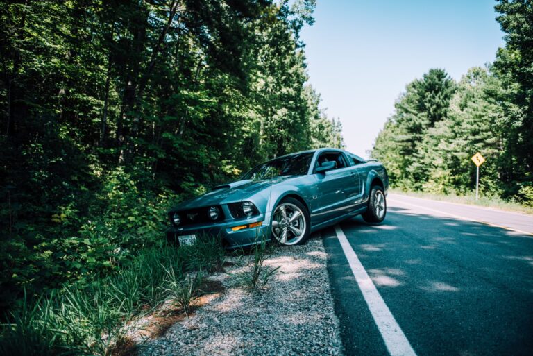Ford Mustang Crashed